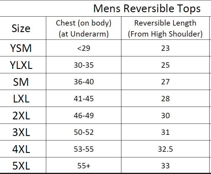 Uniform Sizing Westhampton PAL WHBPAL